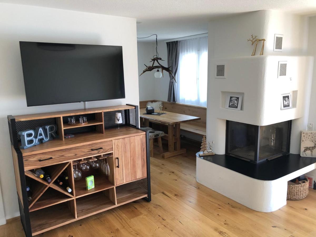 Renovated 3 Rooms Apartment In Ruschein Near Laax Εξωτερικό φωτογραφία